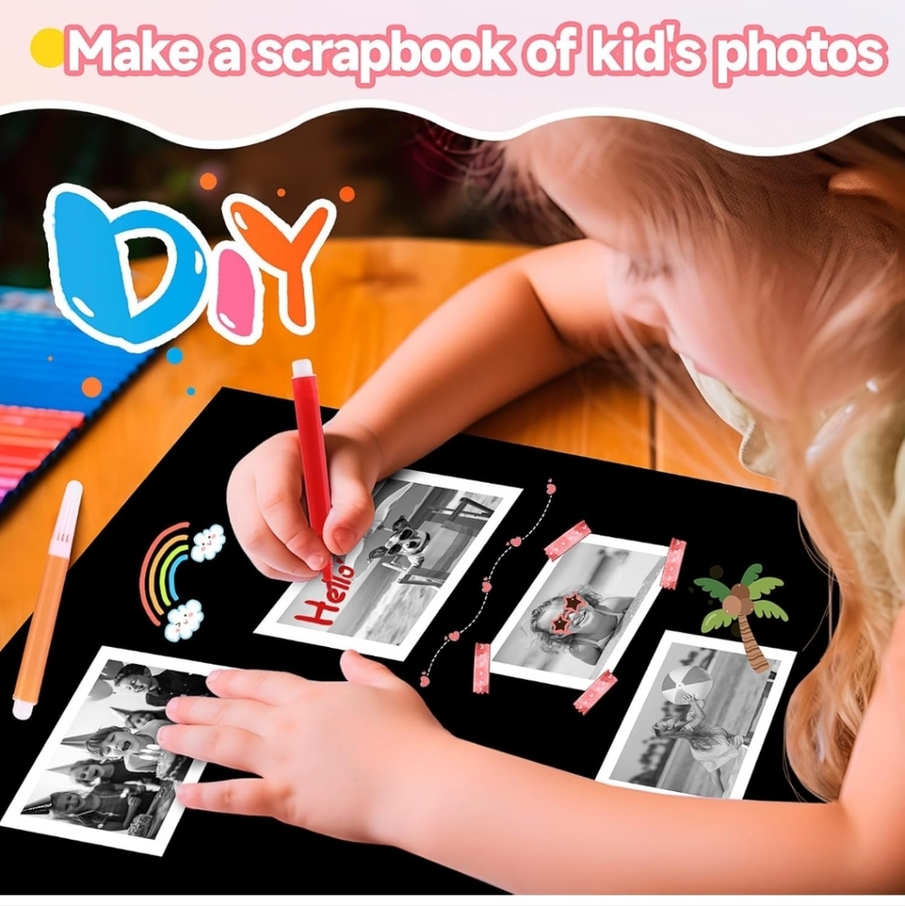 Kids Digital Camera Instant Print with Print Paper - Picture 3 of 7